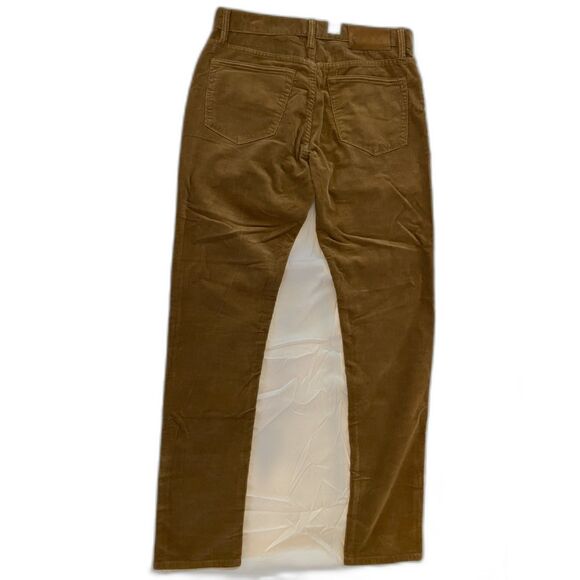 Todd Snyder Slim Fit 5-Pocket Italian Corduroy Pant in Caramel (Size 31x34) - Picture 3 of 5